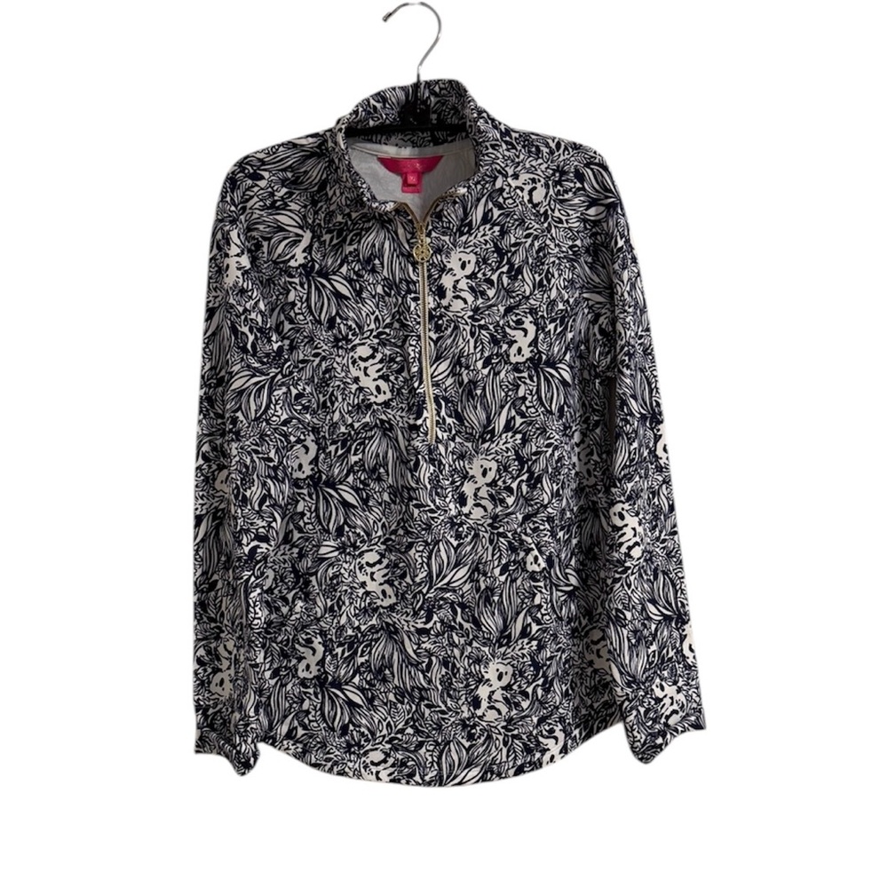 Lilly Pulitzer UPF 50+ Skipper Popover (High Tide Navy) (NWT) (Soze: XS)